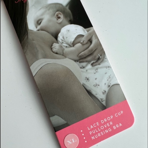 Nursing bra with cotton backing, size XL, New With Tags - Picture 9 of 11